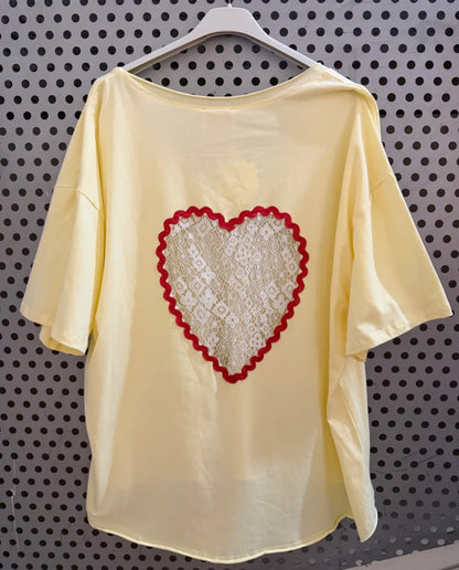 Tee-shirt heart