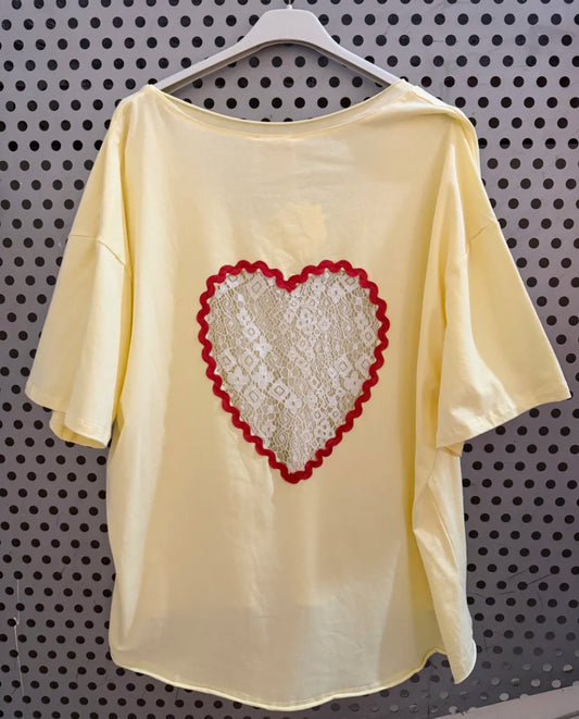 Tee-shirt heart