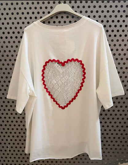 Tee-shirt heart