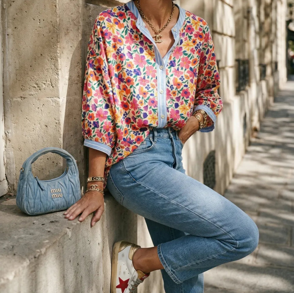 Chemise floral