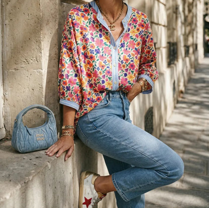 Chemise floral
