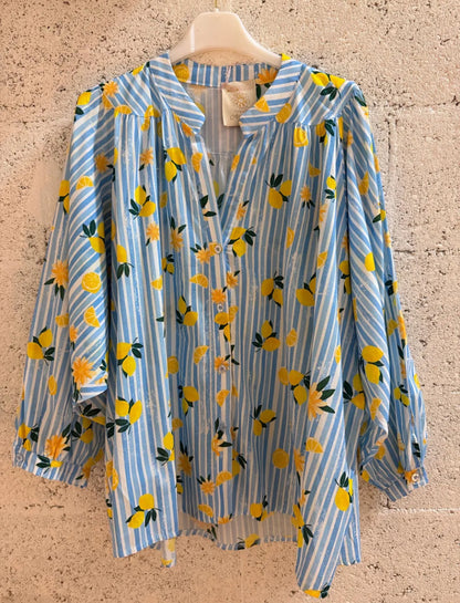 Chemise lemon oversize