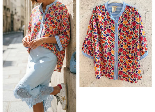 Chemise floral