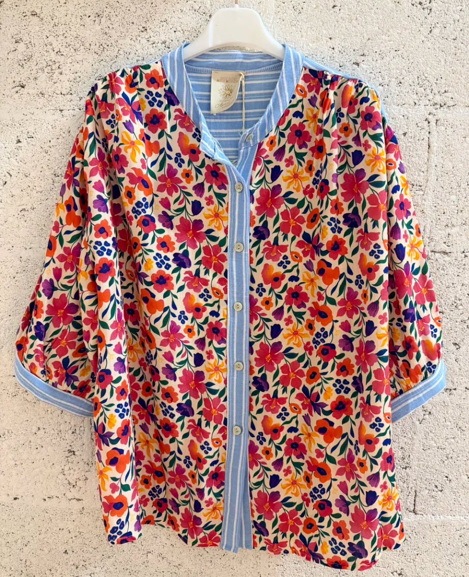 Chemise floral