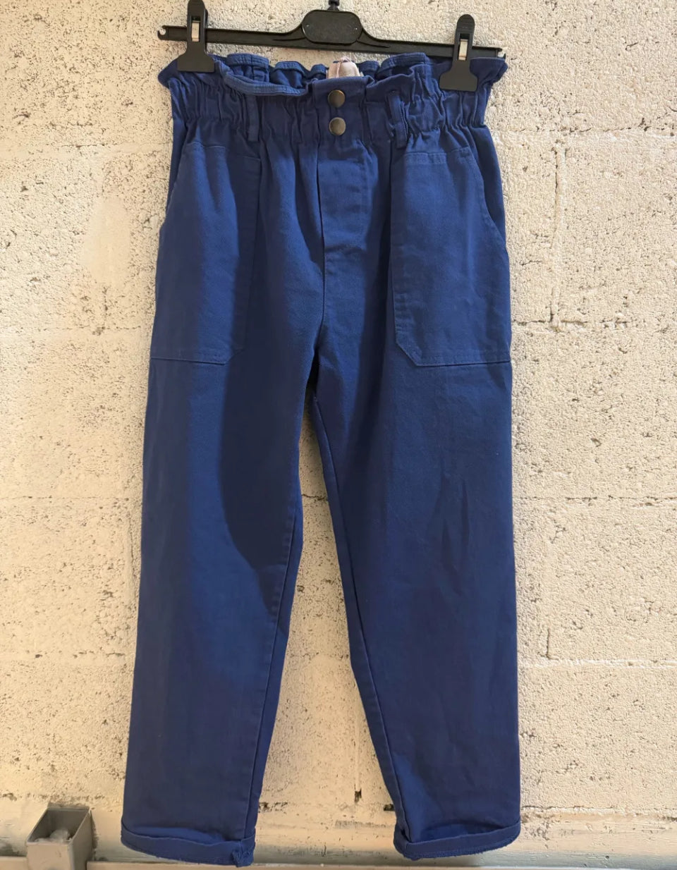 Pantalon Melly bleu avio
